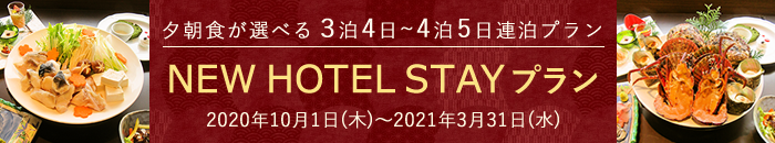 NEW HOTEL STAYプラン