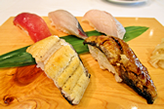 国産うなぎ料理と獲れたて鮮魚握り寿司のご褒美プラン